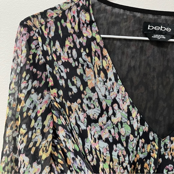 BEBE MESH PRINTED BODY SUIT - Picture 5 of 15